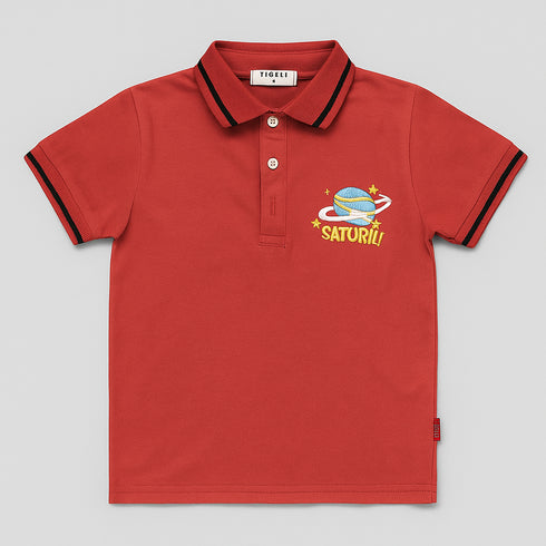 Toddler Boys Sweet Browm Premium Polo Shirt 15626
