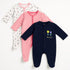 Basics Romper Set Pack Of 3 Cozy Sleep suits 0-24M Flowers 15555