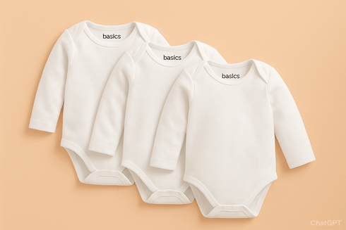 Full Sleeves Body Suits P/3 White 14164