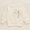 Exclusive Sweatshirt for Girls With Bowknot Pearls Bunch Party Wear 16713