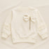 Exclusive Sweatshirt for Girls With Bowknot Pearls Bunch Party Wear 16713