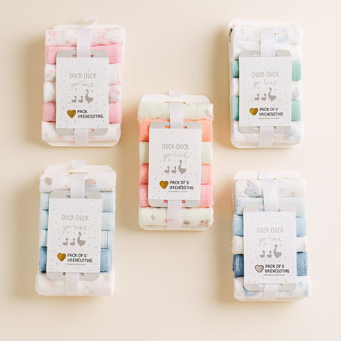 Infant Face Towel 12Pc Washcloths Set 17085 (Assorted)