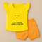 Baby Girls Suit Cotton Rich T-Shirt With Shorts Set 16472