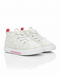 Canvas White Heart Running Shoes for Girls