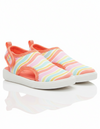 Canvas Pink Printed Strap Sandals for Girls