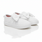 Canvas White Embroidered Bowknot Shoes