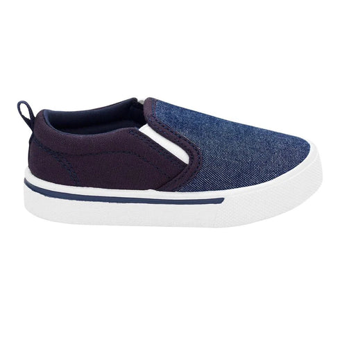 Denim Blue Loafer Canvas Shoes for Boys & Girls