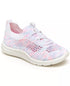 Girls Lace Up Canvas Running Shoes Pink