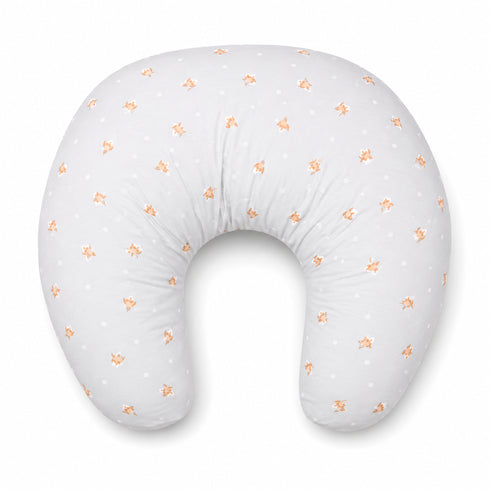 Cotton Fabric with Poly Fiber Filling Lightweight Blue Rockets Nursing Pillow 0M+