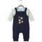 Basics Baby 2pc Suit Set Dangri With Long Sleeves Bodysuit 17131