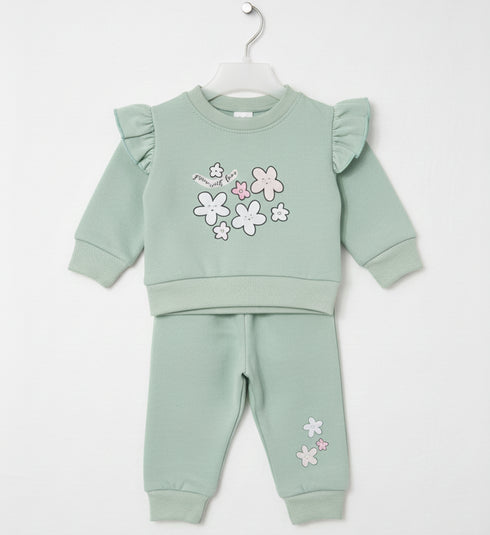 Nexteen Exclusive 2Pc Suit Terry Shirt Long Sleeves & Touser Set 17130