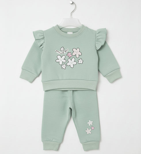 Nexteen Exclusive 2Pc Suit Terry Shirt Long Sleeves & Touser Set 17130