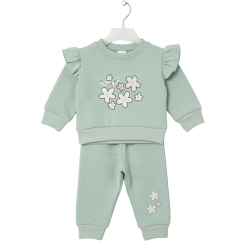 Nexteen Exclusive 2Pc Suit Terry Shirt Long Sleeves & Touser Set 17130