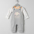 Basics Baby 2pc Suit Set Dangri With Long Sleeves Bodysuit 17131