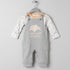 Basics Baby 2pc Suit Set Dangri With Long Sleeves Bodysuit 17131