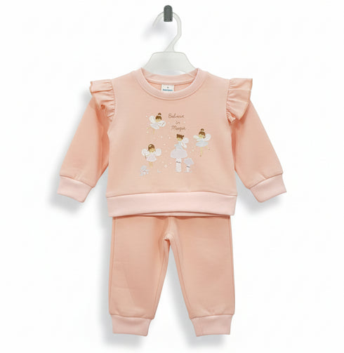 Nexteen Exclusive 2Pc Suit Terry Shirt Long Sleeves & Touser Set 17130