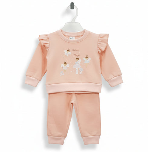 Nexteen Exclusive 2Pc Suit Terry Shirt Long Sleeves & Touser Set 17130