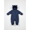 Infants Stuffed Padded Hooded Romper 16794