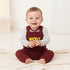 Basics Baby 2pc Suit Set Dangri With Long Sleeves Bodysuit 17131