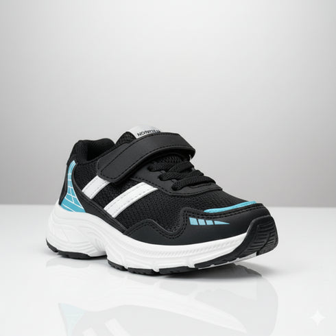 Casual Chunky Sneakers With Laces Stickon Warm And Comfortable Walking Shoes 16873