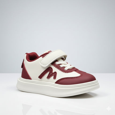 Casual Chunky Sneakers With Laces Stickon Warm And Comfortable Walking Shoes 16875