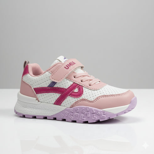 Casual Chunky Sneakers With Laces Stickon Warm And Comfortable Walking Shoes 16881