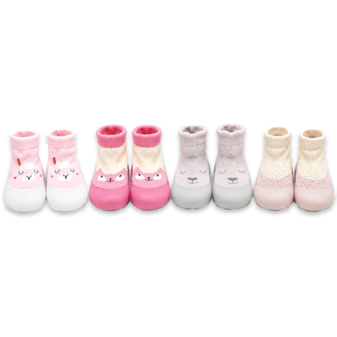 Baby Footwear Socks Non Skid Anti Slip Girls Socks 8-12 Months
