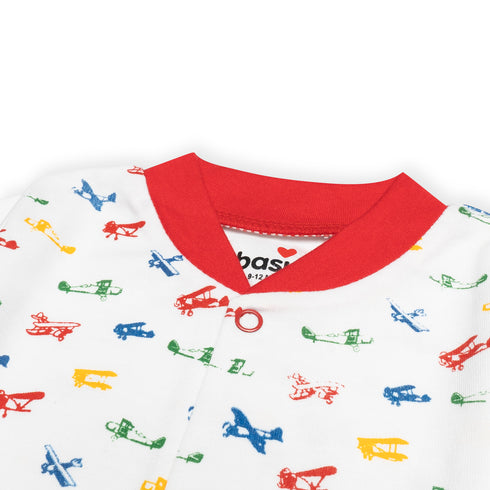 Basics  Night Suit -NB to 6Years Planes