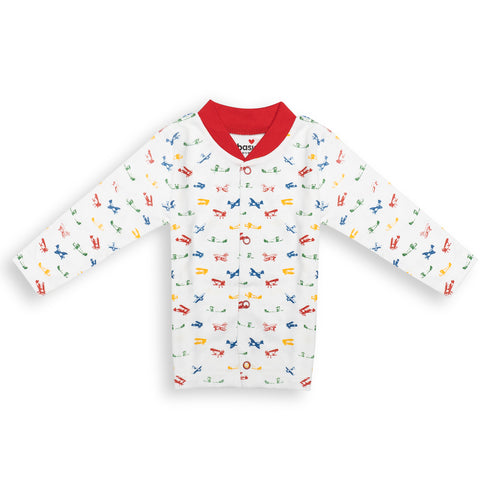 Basics  Night Suit -NB to 6Years Planes