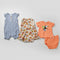 Infants Combo Suit T Shirt Panty & Onesies 4Pc Set