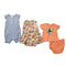 Infants Combo Suit T Shirt Panty & Onesies 4Pc Set