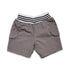 Grey Exclusive Cotton Ribbed Shorts 16146