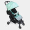 Lightweight Baby Stroller Foldable Travel System Strollers Adjustable Canopy and Backrest 661-BL-1021