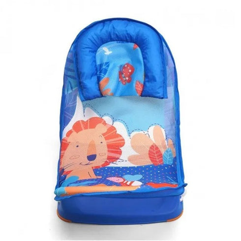 Mastela Deluxe Baby Bather Bath Chair With Removable Pillow Blue 7035