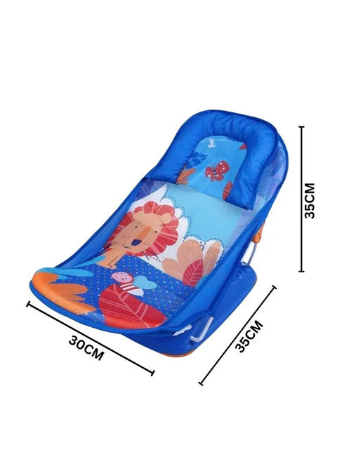 Mastela Deluxe Baby Bather Bath Chair With Removable Pillow Blue 7035