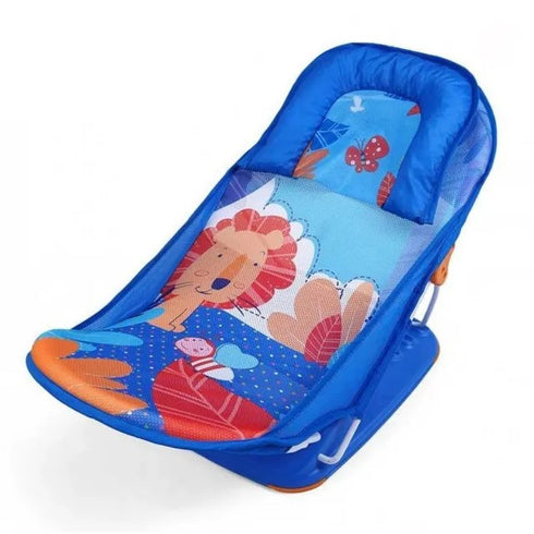 Mastela Deluxe Baby Bather Bath Chair With Removable Pillow Blue 7035