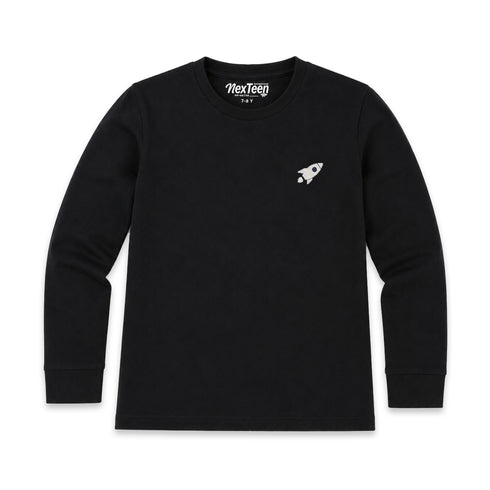 Nexteen Roundneck Inners -Black