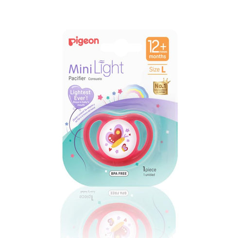 Pigeon Mini Light Pacifier 12M+ (L) N79926