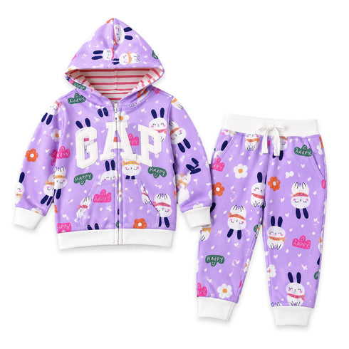 Sporty Hoodie & Trouser Tracksuit -15332