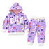 Sporty Hoodie & Trouser Tracksuit -15332