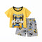 Toddlers Mickey Suit Yellow T-Shirt and Shorts Set
