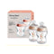 Tommee Tippee Natural Feeding Bottle Twin Butterfly 260ML Pack Of 2