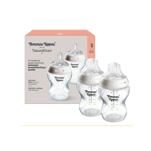 Tommee Tippee Natural Start Feeding Bottle 260ML Pack Of 2