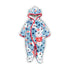 Infants Stuffed Padded Hooded Romper 13950