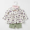 Floral Baby Girl Frocks with Trouser & Headband 0–24M