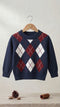 Baby Boys Navy Woolen Sweater