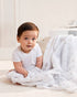 Infant Comfortable Muslin Newborn Blanket Towel And Bamboo Fiber Baby Blanket & Wrap Sheet (Assorted Print) 17312