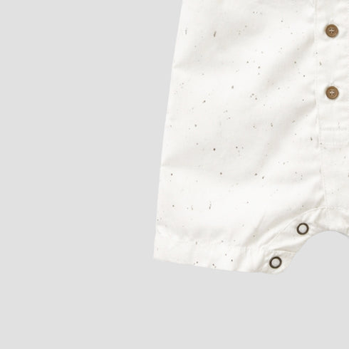 Baby Boy Onesie Romper White