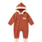 Baby Romper Winter Zipper 0-9M
