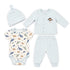 Fleece Baby Boy Suit Bodysuit Set 0-9M